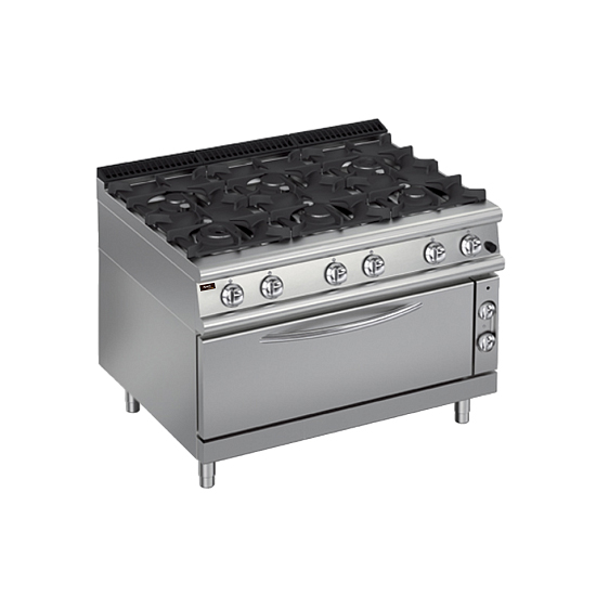 Плита газовая 700 серии Apach Chef Line LRRG127FG