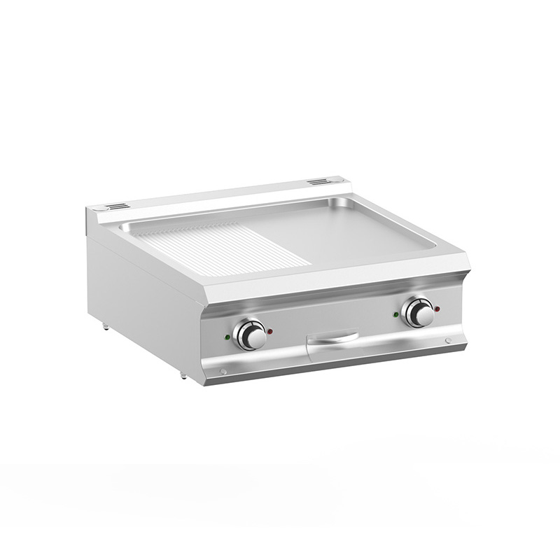 Электрическая жарочная поверхность 700 серии Apach Chef Line GLFTE77LRCP хром