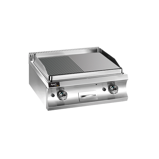 Газовая жарочная поверхность 900 серии Apach Chef Line GLFTG89LR чугун