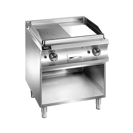 Электрическая жарочная поверхность 900 серии Apach Chef Line GLFTE89LCROS хром