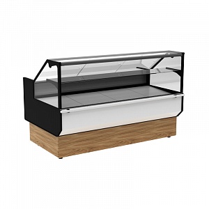 картинка Витрина холодильная Carboma Palm 2 GC95 SV 2,0-1 KombiLux / INOX (ВХСр-2,0 GC95)